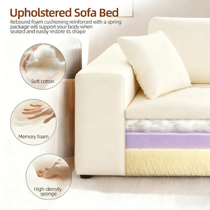 Single Cloud Bean Bag Chair, Plush Removable Cover for Multi-Room Use