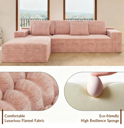 Cloud Comfort Sofa, Ready-to-Use, No Assembly Needed